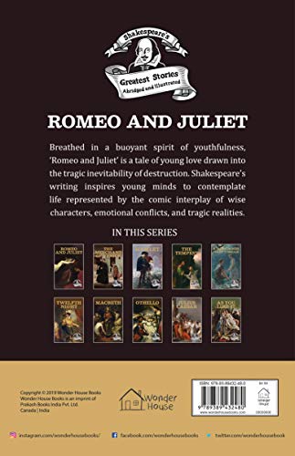 Shakespeare S Greatest Stories: Romeo and Juliet : Abridged and Illustrated (Paperback)