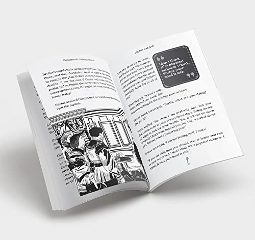 Julius Caesar : Shakespeare's Greatest Stories for Children (Abridged and Illustrated) with Review Q