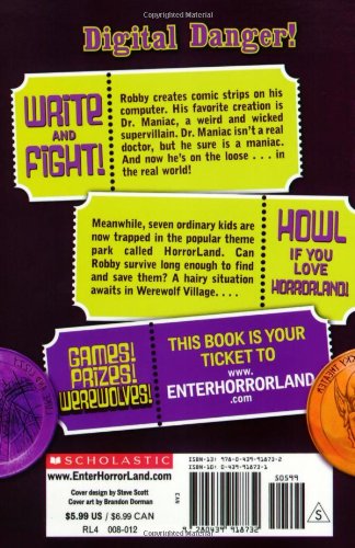 Dr. Maniac Vs. Robby Schwartz (Goosebumps HorrorLand #5) by R. L. Stine (Paperback)