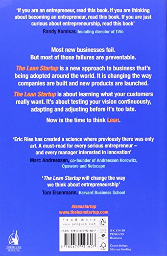 The Lean Startup by Eric Ries Paperback