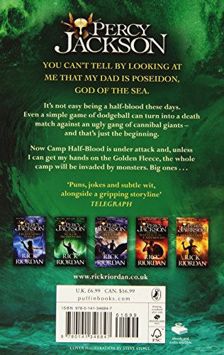 Percy Jackson and the Sea of Monsters (Book 2) (Paperback) by Rick Riordan