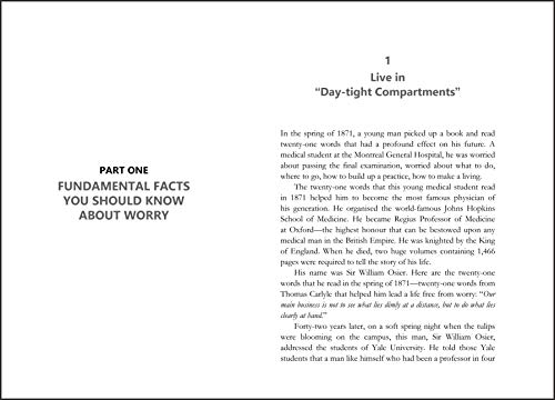 How to Stop Worrying and Start Living: Time-Tested Methods for Conquering Worry