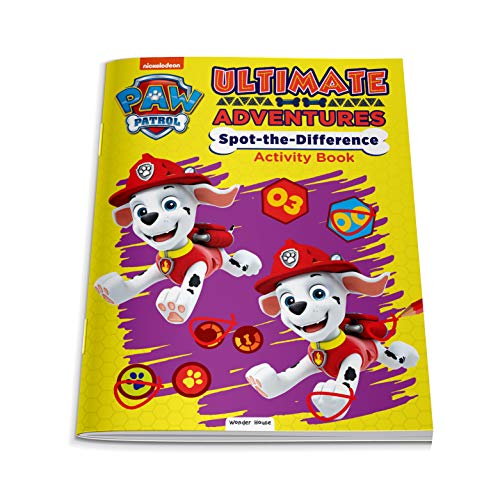 Paw Patrol Ultimate Adventures Spot the Difference Activity Book