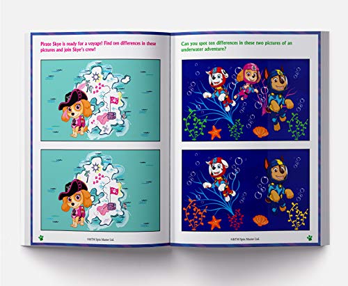 Paw Patrol Ultimate Adventures Spot the Difference Activity Book