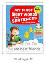 My First Sight Words and Sentences: Activity Book for Children