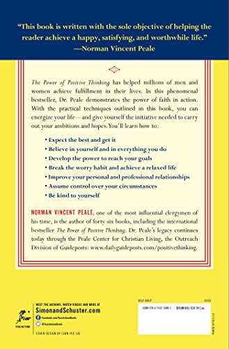 The Power of Positive Thinking - by Norman Vincent Peale (Paperback)