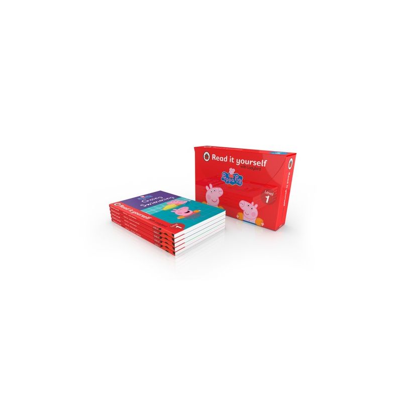Peppa Pig Read It Yourself (Level 1) by Ladybird: 5 Books Collection Box Set - Ages 3+ - Hardback