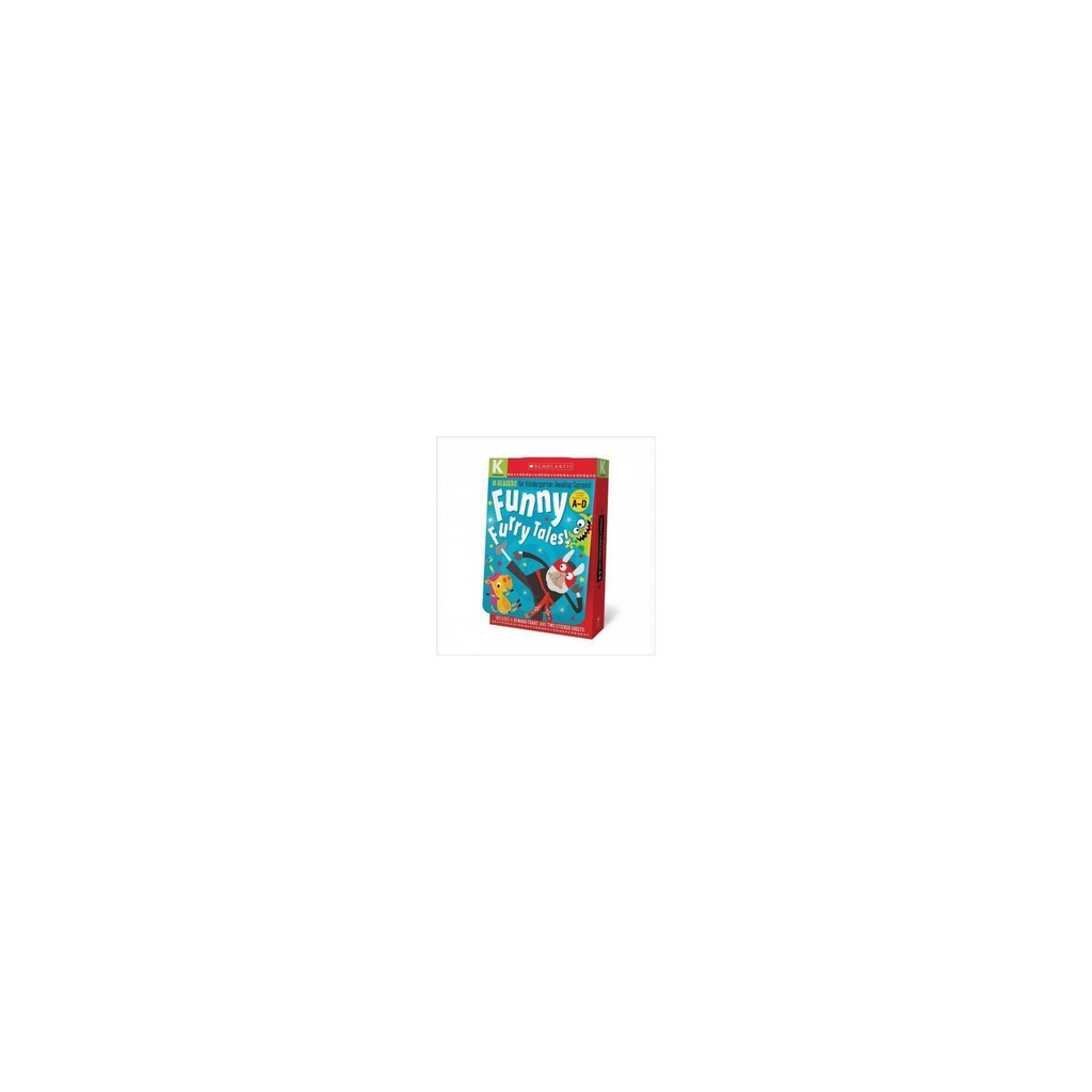 Funny Furry Tales a-D Kindergarten Reader Box Set: Scholastic Early Learners (Guided Reader)