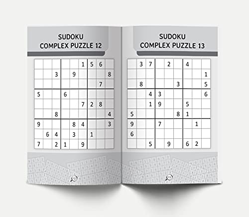 Sudoku - Brain Games for Smart Minds Level 3 Complex : Brain Booster Puzzles for Kids  120+ Fun Games