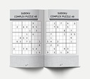 Sudoku - Brain Games for Smart Minds Level 3 Complex : Brain Booster Puzzles for Kids  120+ Fun Games