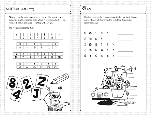 Secret Code Games for Clever Kids(r) - (Buster Brain Games) by Gareth Moore (Paperback)