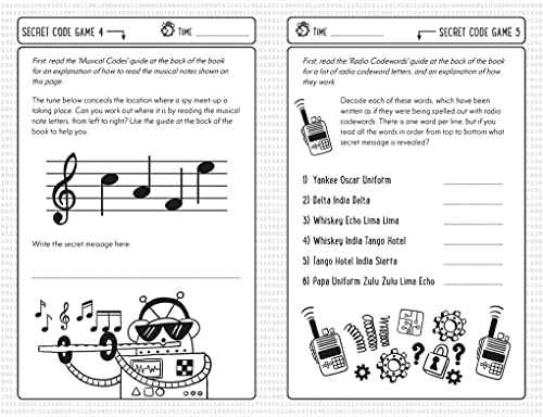 Secret Code Games for Clever Kids(r) - (Buster Brain Games) by Gareth Moore (Paperback)