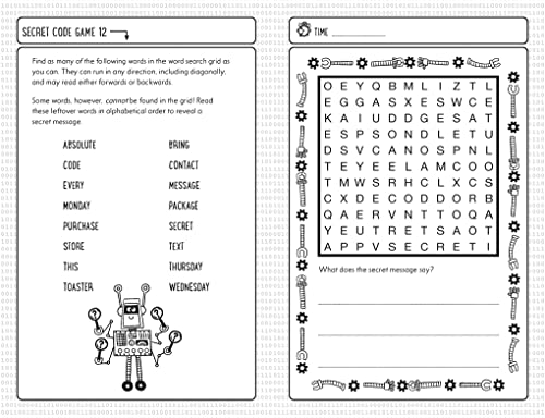 Secret Code Games for Clever Kids(r) - (Buster Brain Games) by Gareth Moore (Paperback)