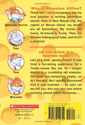 Cat and Mouse in a Haunted House (Reprint) (Paperback) (Geronimo Stilton)