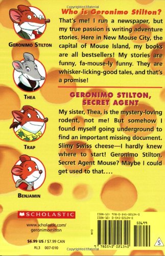Geronimo Stilton, Secret Agent (Geronimo Stilton #34) by Geronimo Stilton