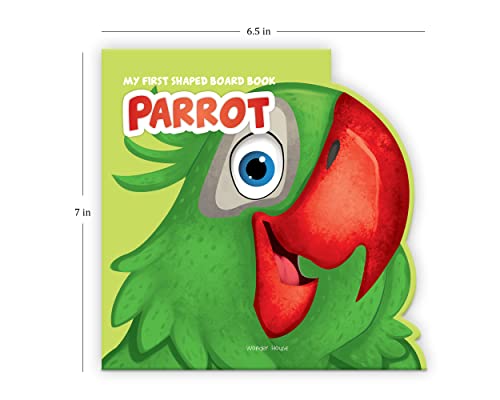 Parrot: Animal Picture Book (My First Shaped Board Books)