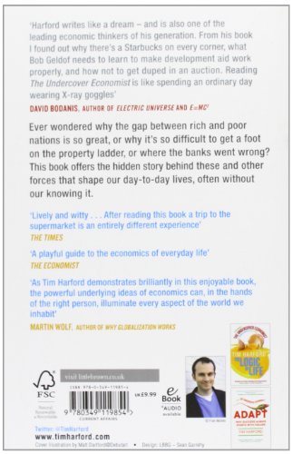 The Undercover Economist by Tim Harford (Paperback)