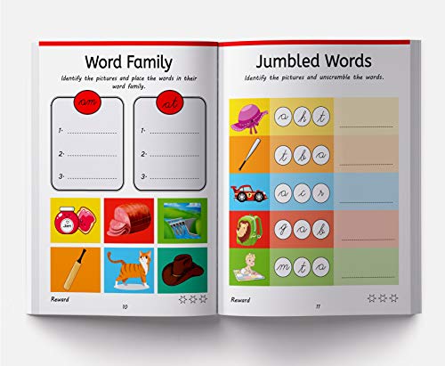 Cursive Handwriting: Word Family: Practice Workbook for Children