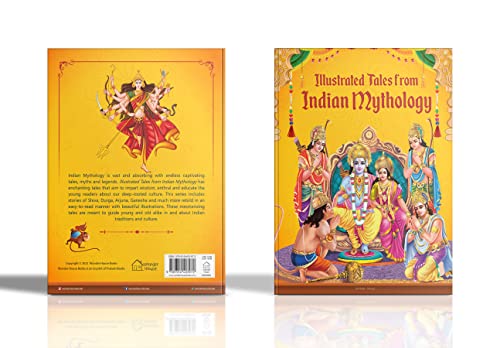 Illustrated Tales from Indian Mythology (Hardcover)
