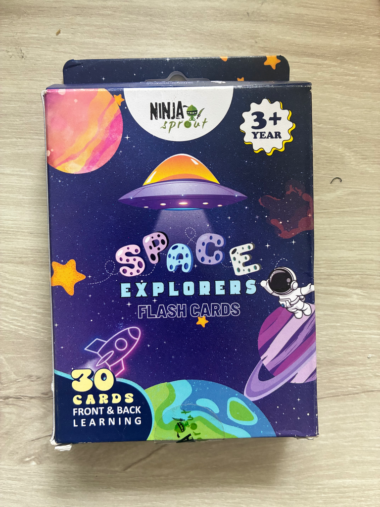 Space Explorers Flash Cards