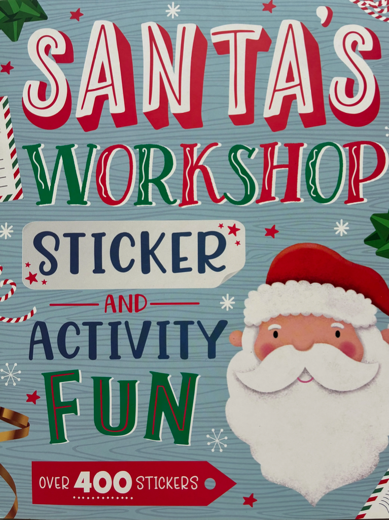 Santa’s Workshop Sticker & Activity Fun