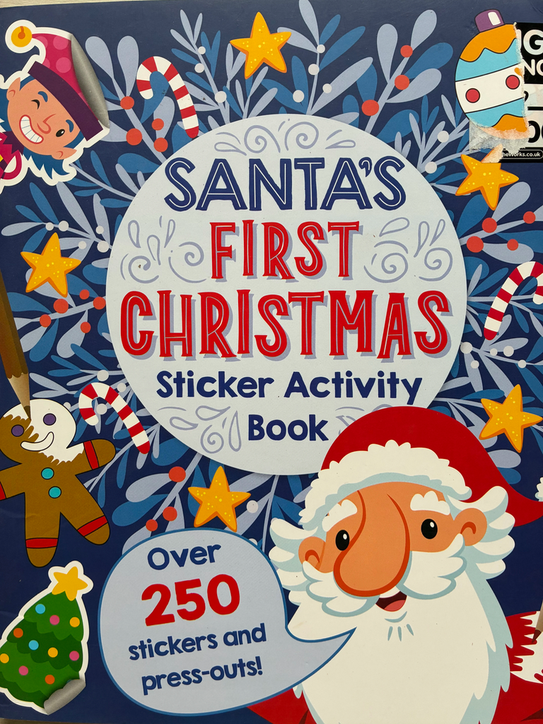 Santa's First Christmas Sticker Activity Book