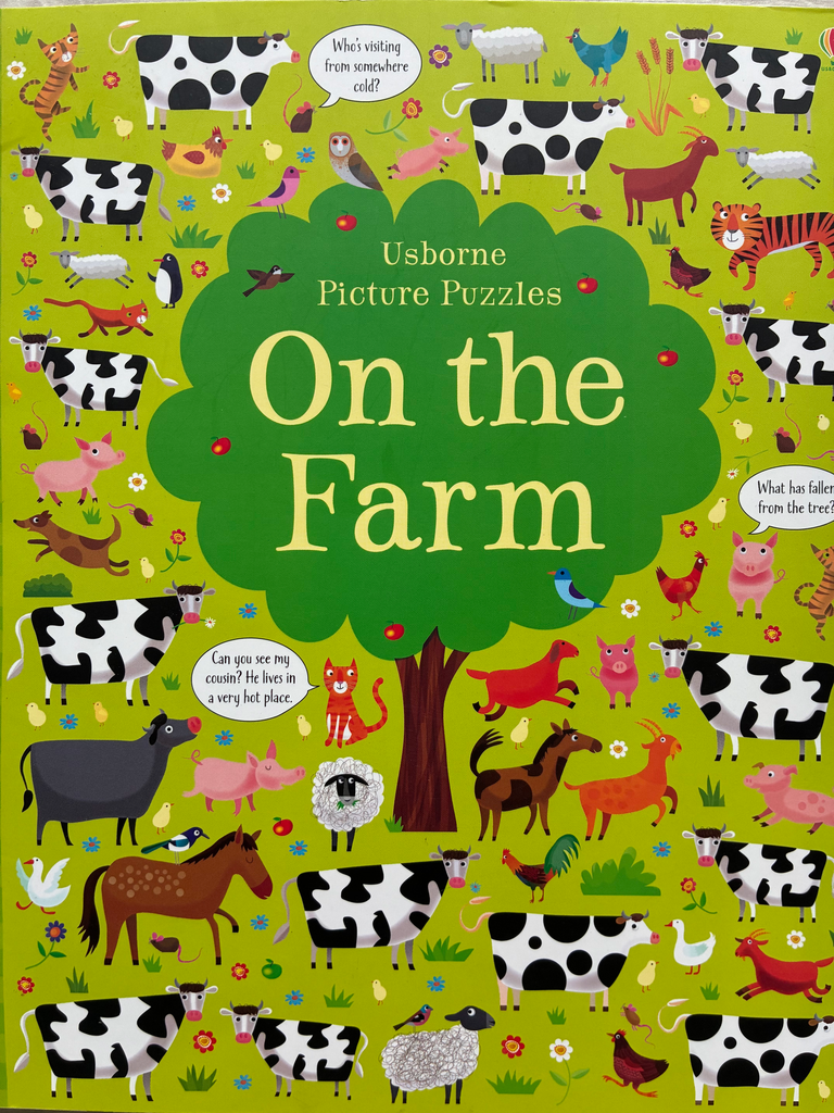 Usborne Picture Puzzles On the Farm