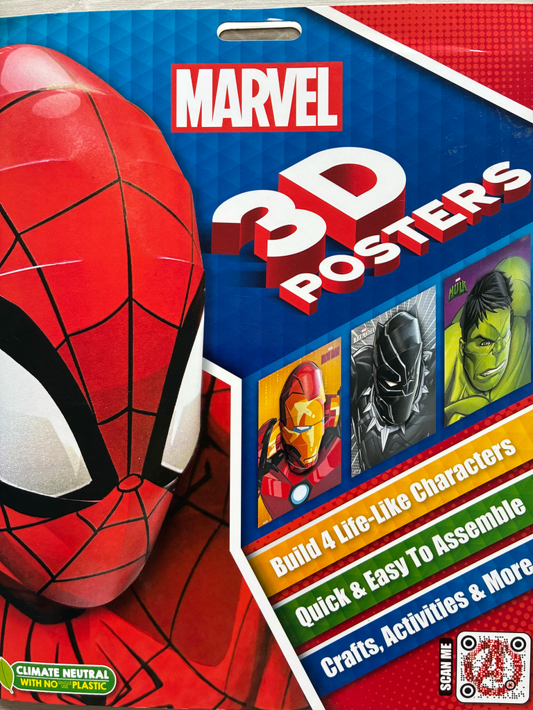 Marvel 3D posters