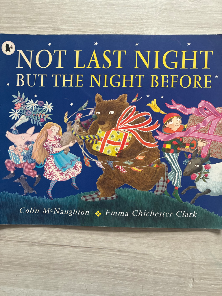 Not last night but the night before