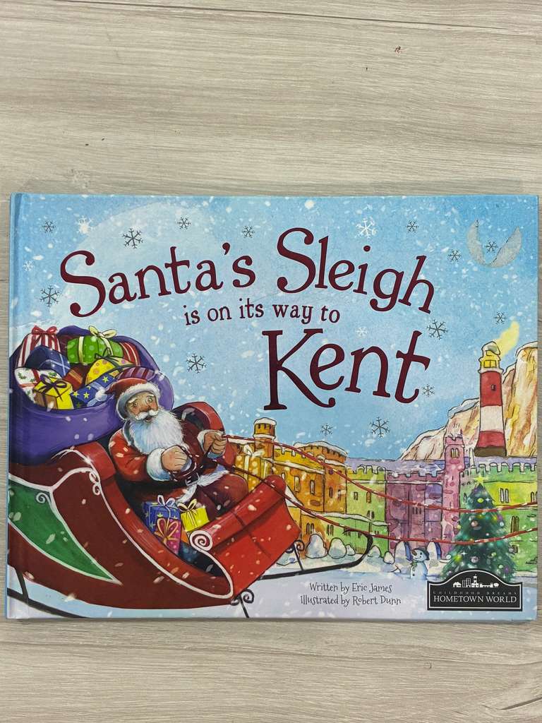 Santa’s Sleigh is on its way to Milton Keynes - Hardcover
