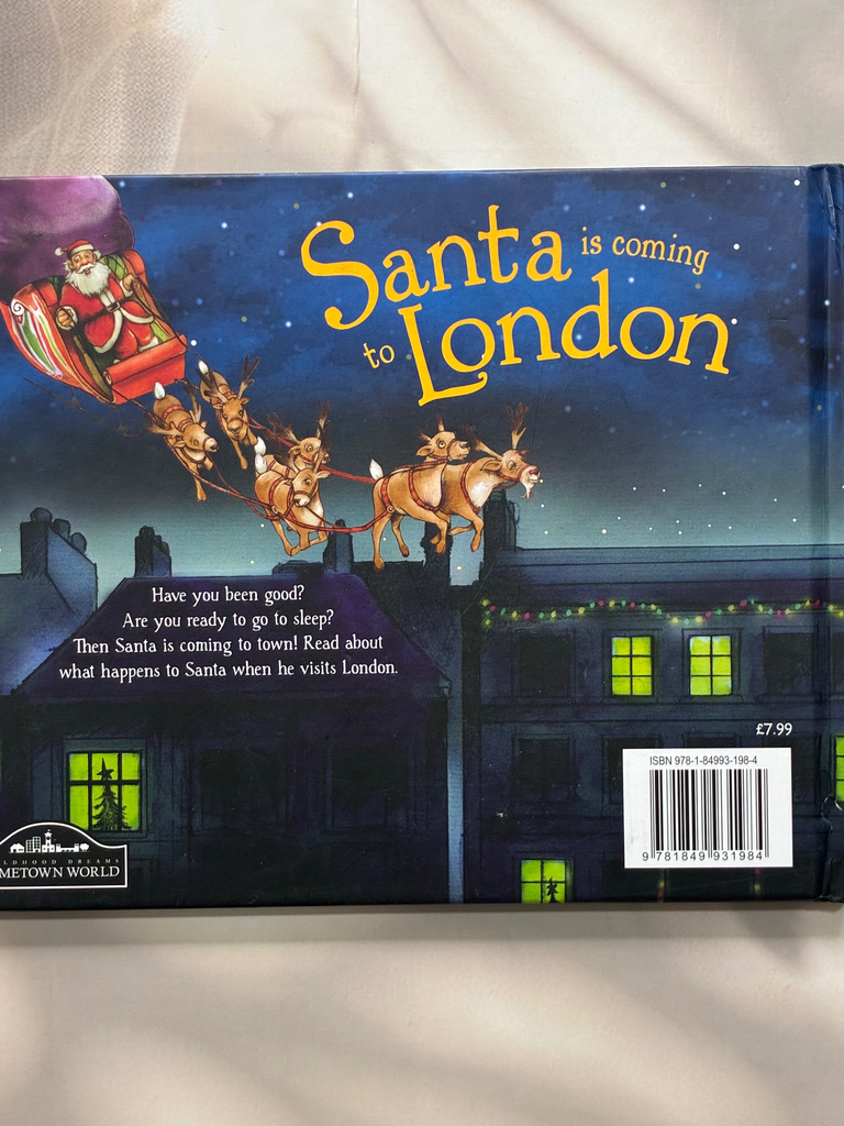 Santa is coming to London - Hardcover