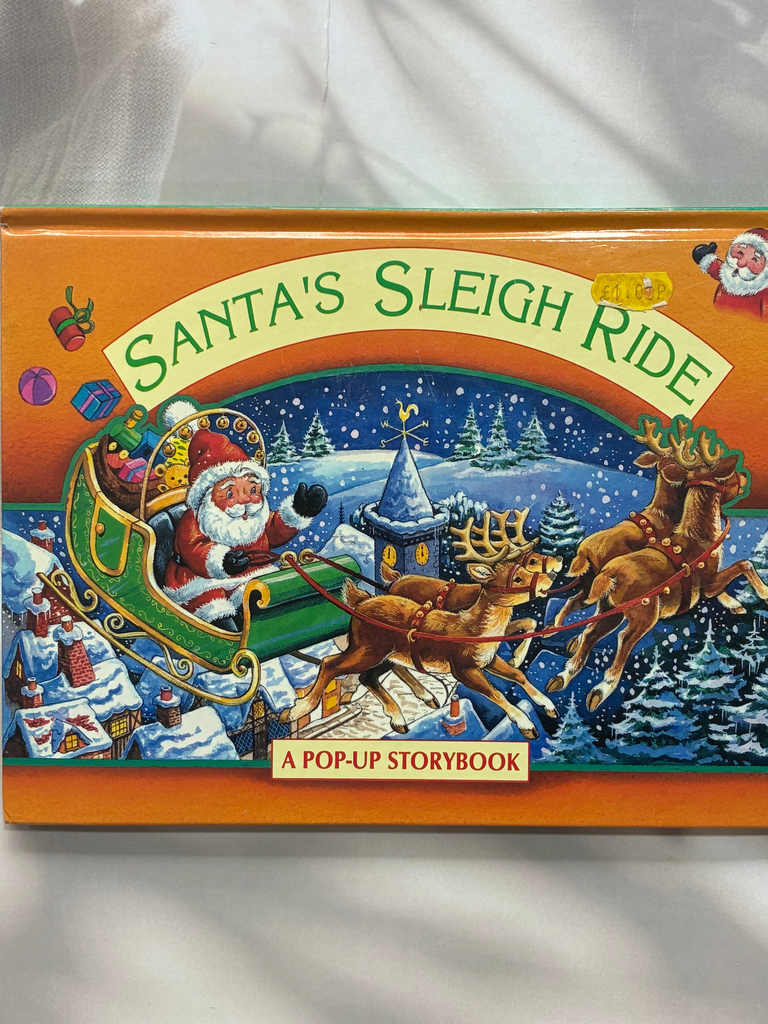 Santa’s Sleigh Ride - Pop Up Book