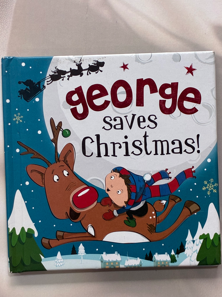 George saves Christmas! - Hardcover