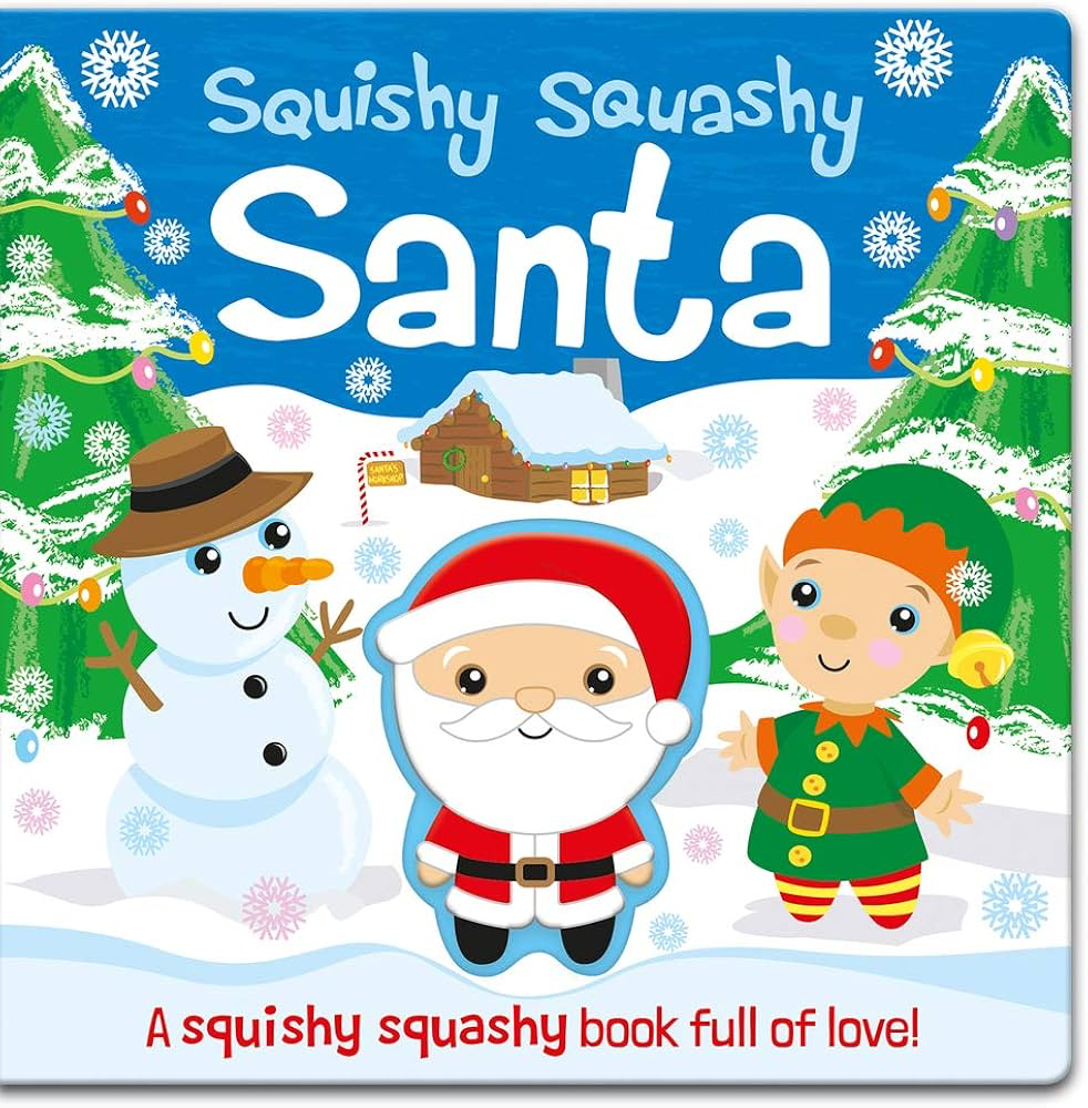 Squishy squashy santa - touch and feel