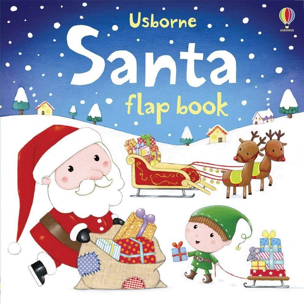 Santa flap book - flap