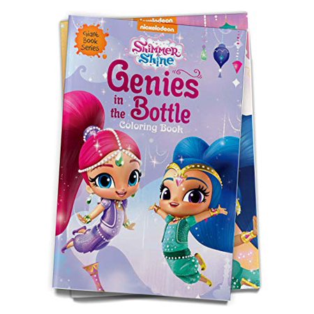 Genie in the Bottle: Giant Coloring Book for Kids by Wonder House Books PB NEW