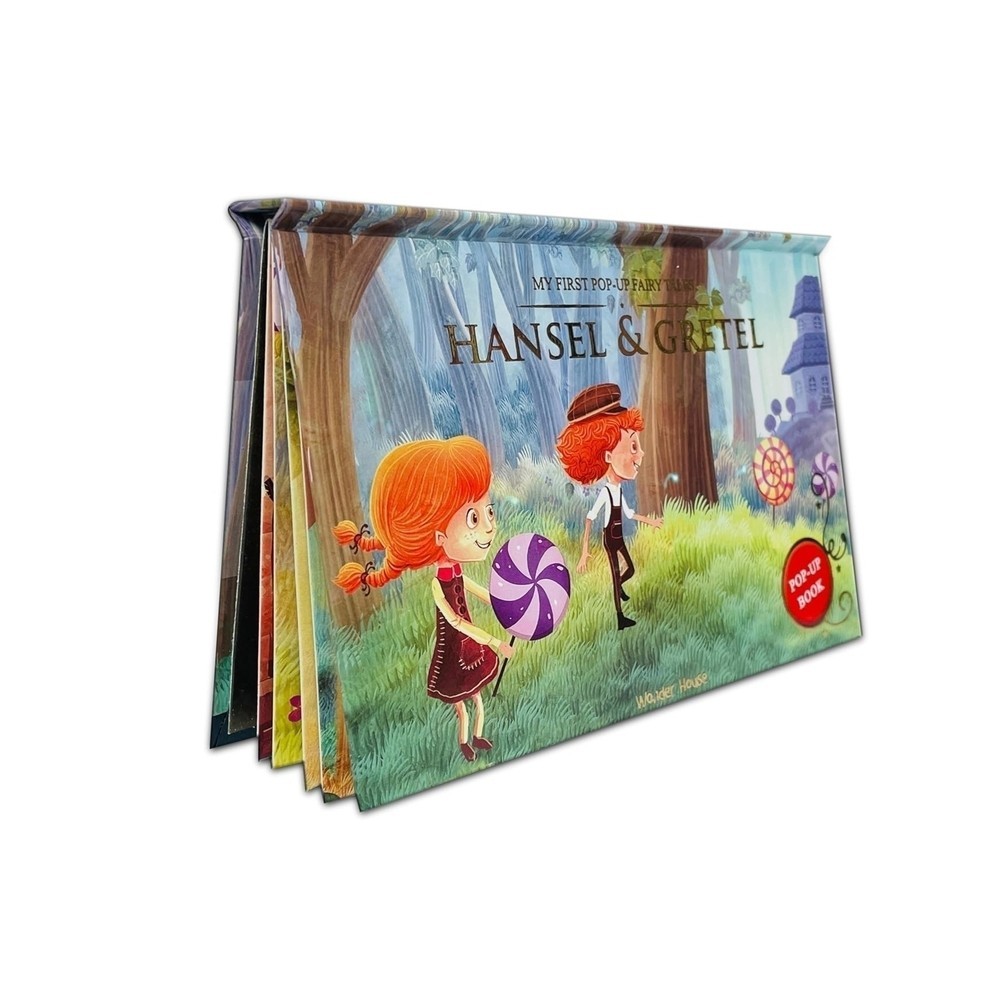 My First Popup Fairy Tales Hansel & Gretel - by Wonder House Books (Board Book)