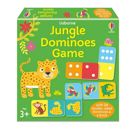Jungle Dominoes Game - puzzle book
