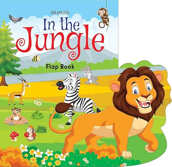 Flap Book - In The Jungle