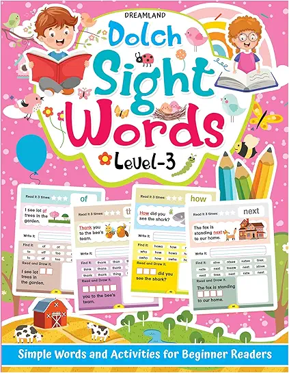 Dolch Sight Words - Level 3