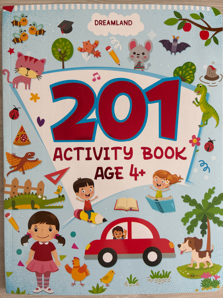 201 Activity Book - 4+