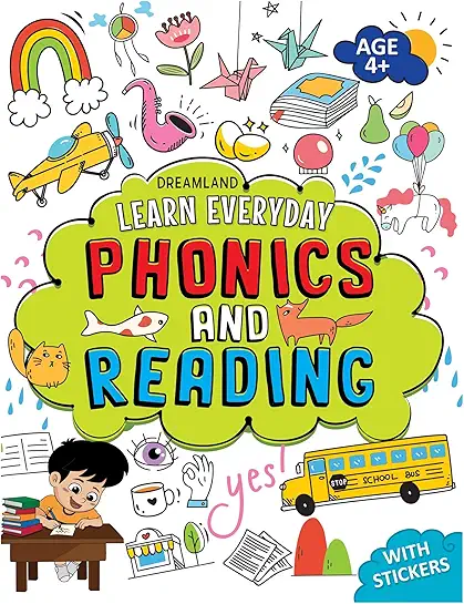 Learn Everyday Phonics and Reading-4+