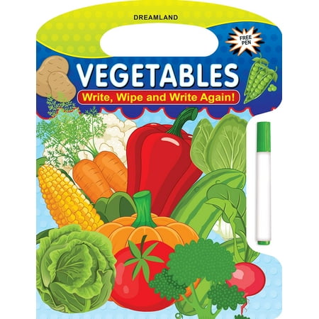 Write,Wipe & Again - Vegetables 