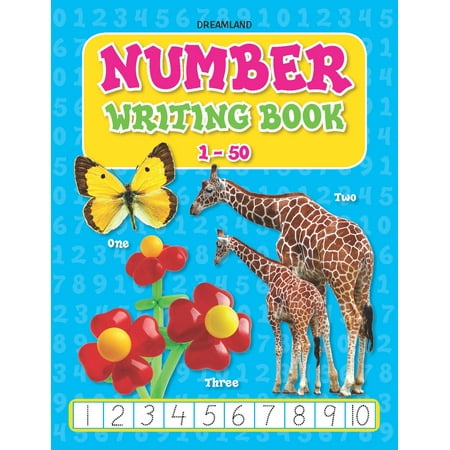 Number Writing Book 1-50 - Dreamland Publications