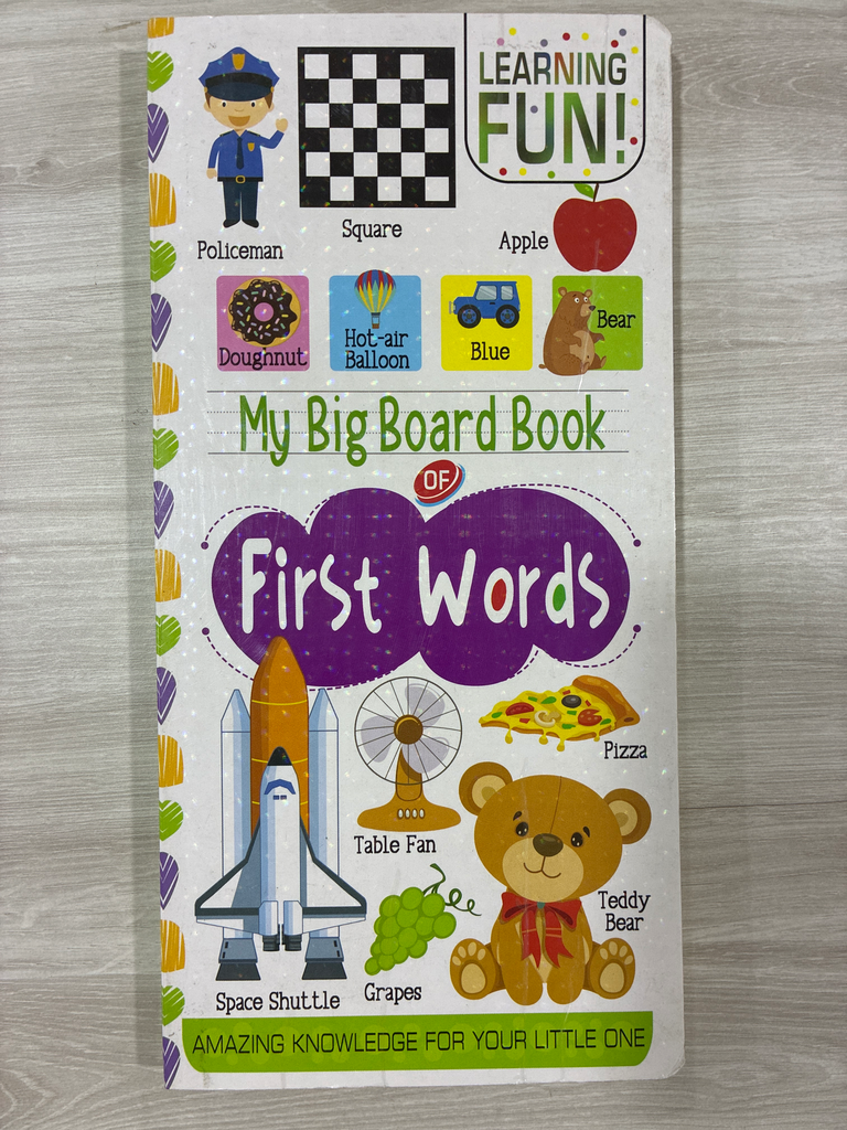 My Big board book of first words