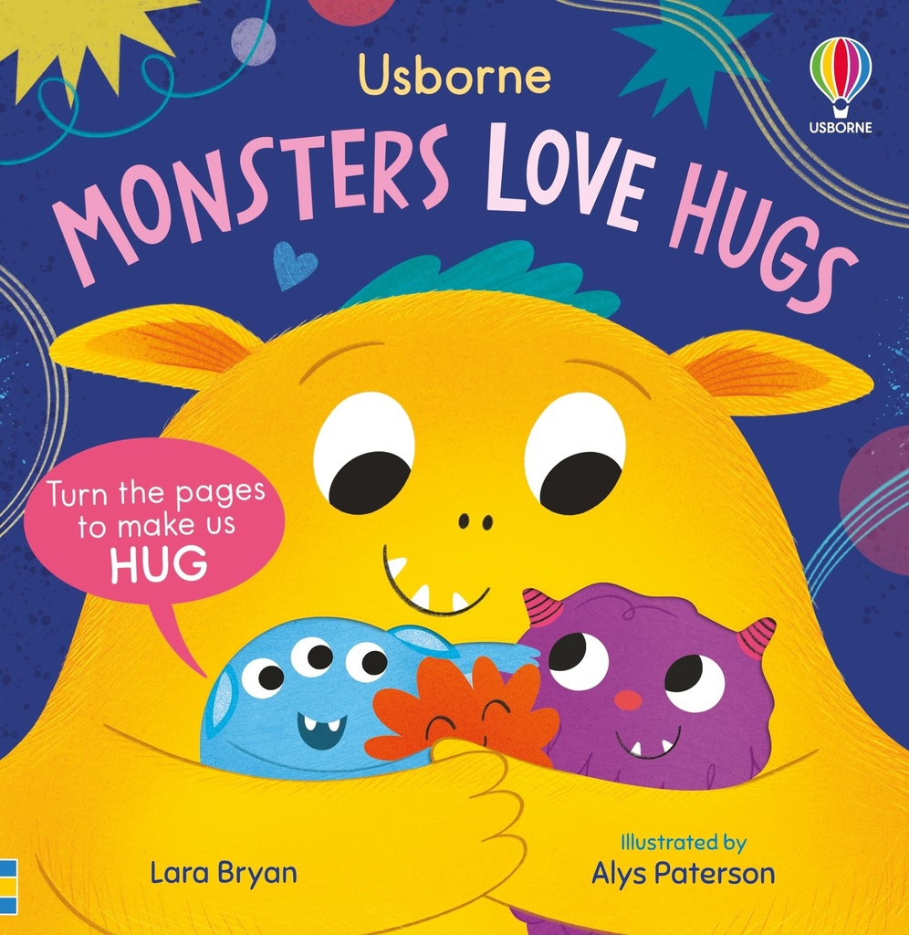 Alys Paterson Lara Bryan Monsters Love Hugs (Board Book)