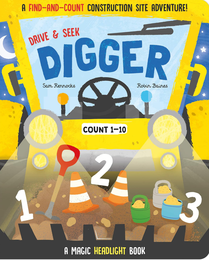 Drive & Seek Digger - a Magic Find & Count Adventure
