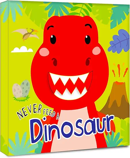 Never feed a dinosaur 