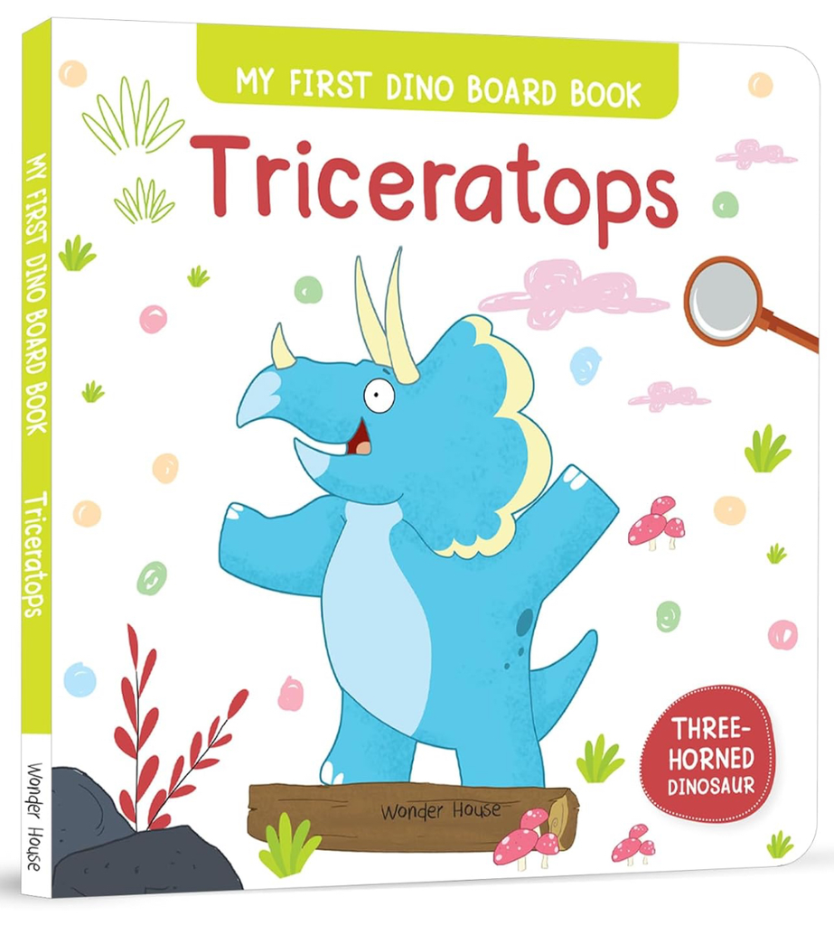 My First Dino Board Book: Triceratops 