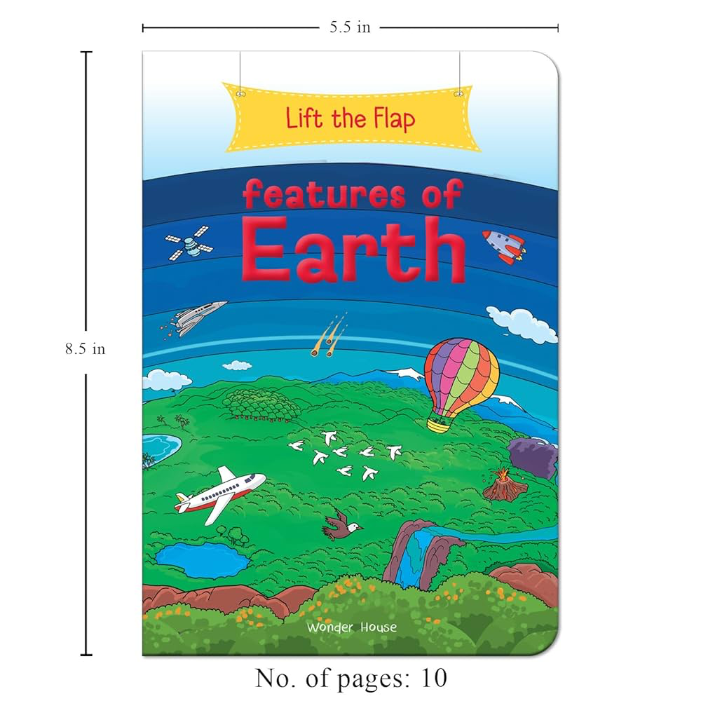 LIFT THE FLAP FEATURES OF EARTH